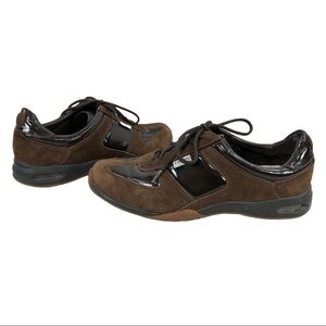 NIKE AIR Cole Haan - Suede Patent Leather Sneakers 6.5B